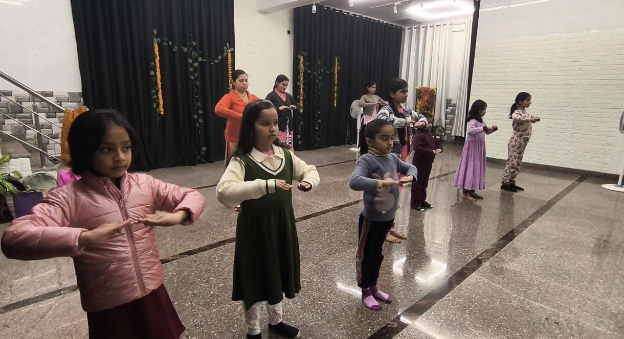 Kids winter Kathak class